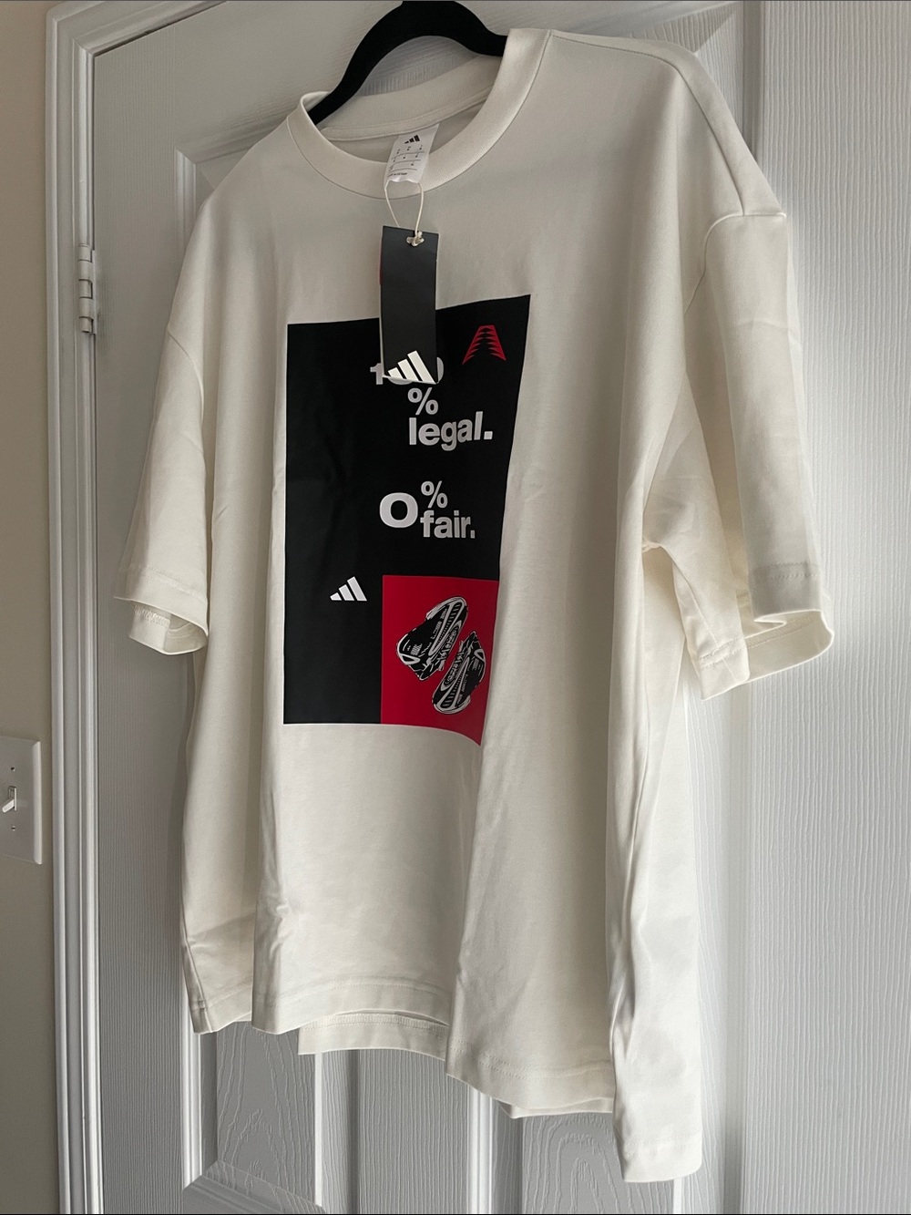 BNWT $88 Adidas Cotton Blend Shirt